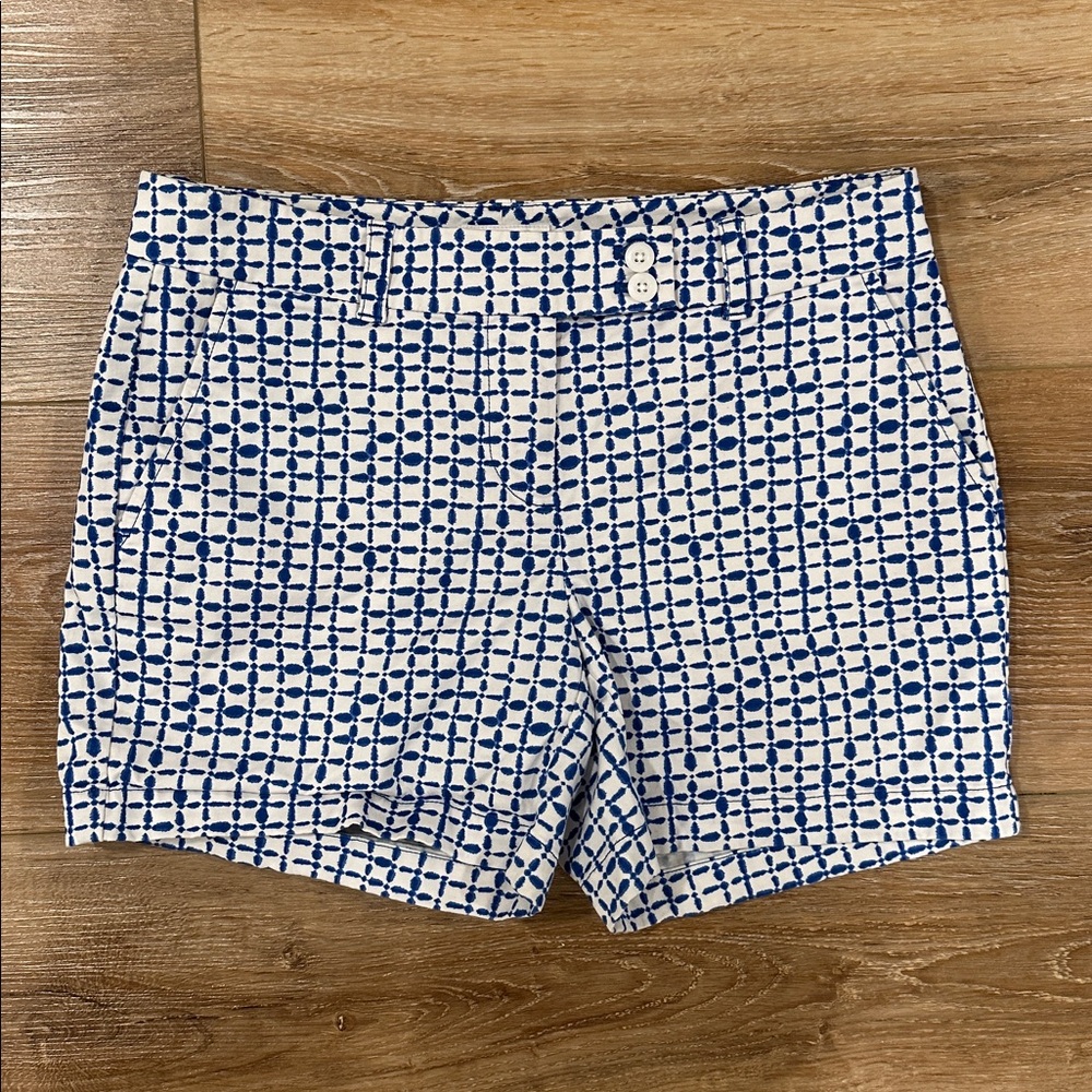 Vineyard Vines Tie Dye Square Print Shorts Size 6